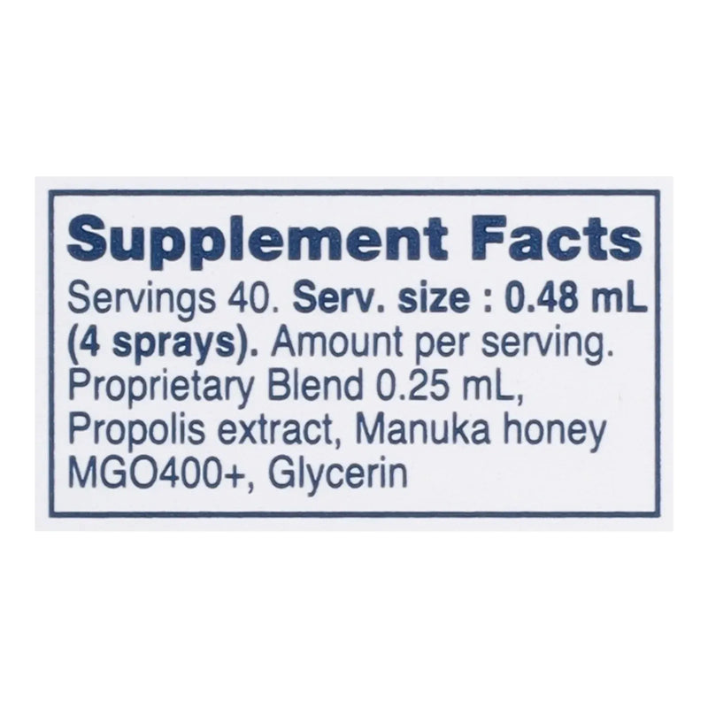 An image displaying Manuka Health - Spray Thrt Hny Propolis - .67 Ounce by Manuka Health