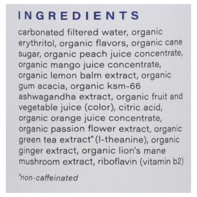Hiyo - Seltzer Og2 Peach Mango - Cs Of 12-12 Fz