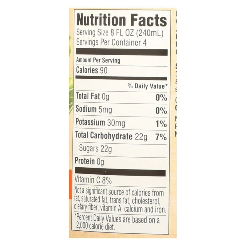 An image displaying Santa Cruz Organic Lemonade Juice - Peach - Case Of 12 - 32 Ounce. by Santa Cruz Organic