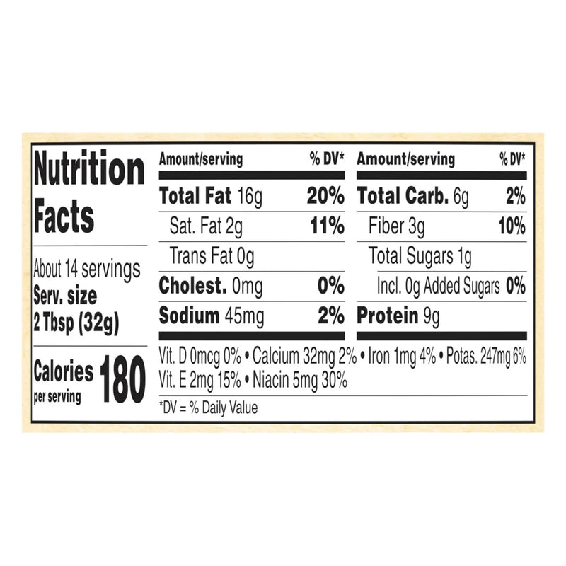 Santa Cruz Organic - Pbtr Og2 Dk Roast Crunchy - Cs Of 12-16 Oz