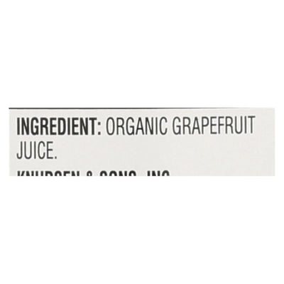 An image displaying R.w. Knudsen - Organic Juice - Grapefruit - Case Of 6 - 32 Ounce by R.w. Knudsen