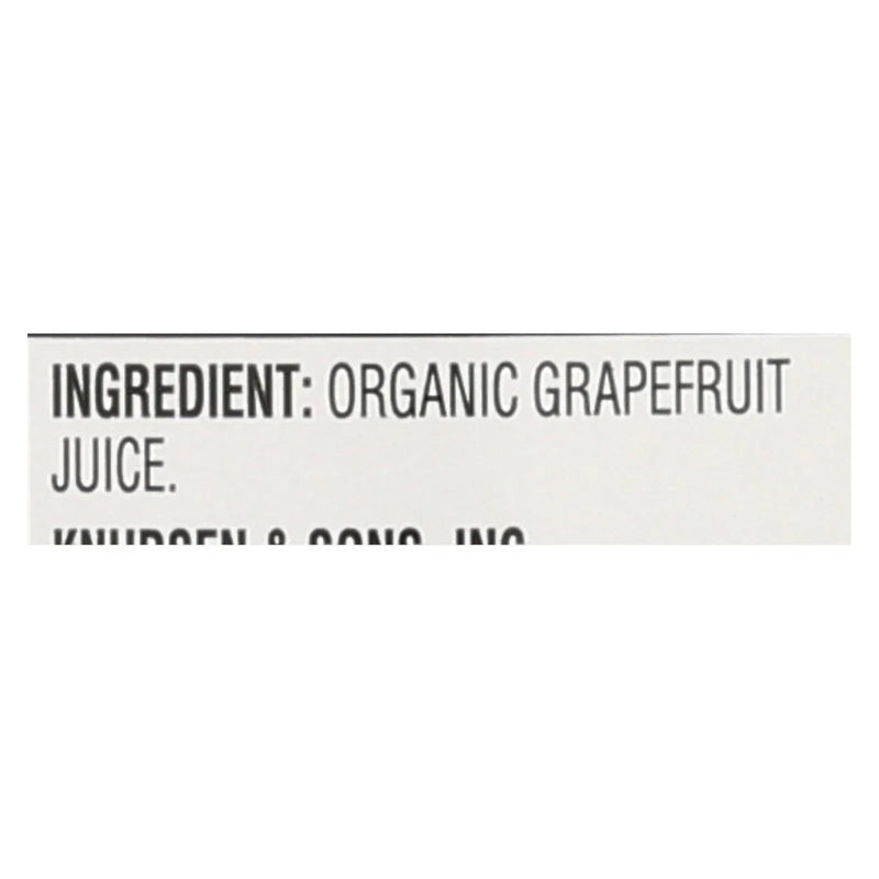 An image displaying R.w. Knudsen - Organic Juice - Grapefruit - Case Of 6 - 32 Ounce by R.w. Knudsen