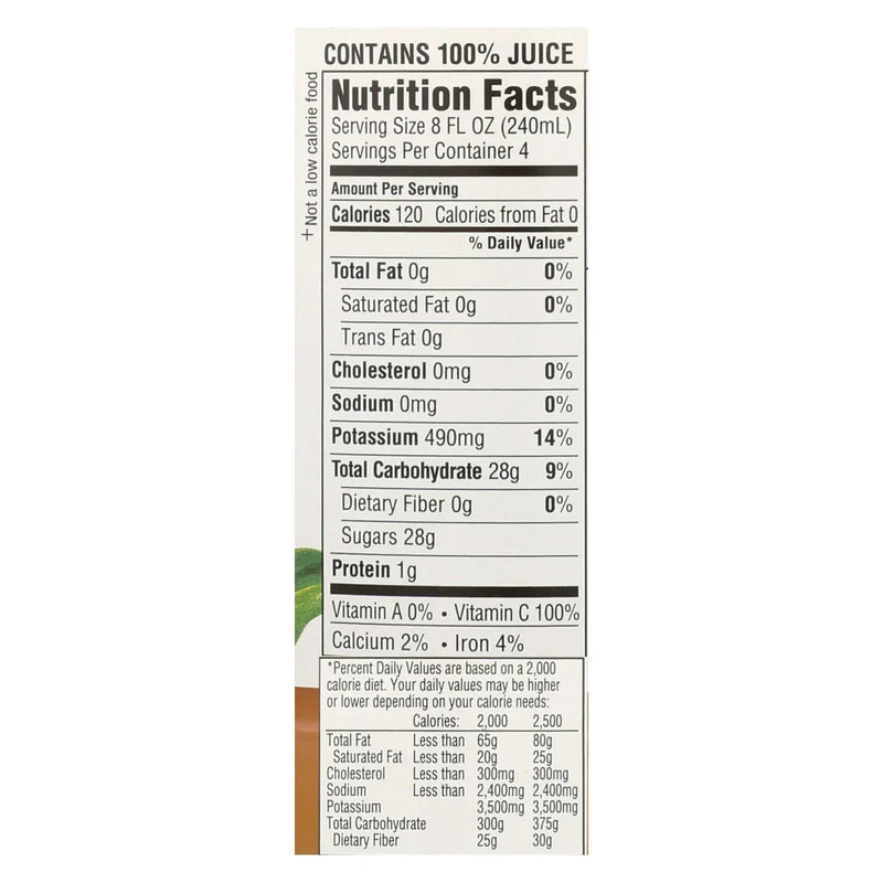 An image displaying R.w. Knudsen - Organic Juice - Grapefruit - Case Of 6 - 32 Ounce by R.w. Knudsen