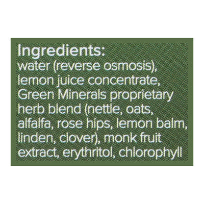 Goldthread - Plnt Bse Tonic Grn Minral - Case Of 12-10.5 Ounce