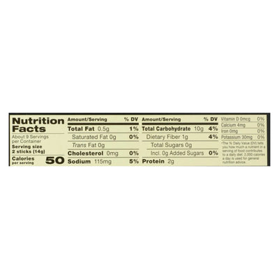 Alessi - Breadsticks - Garlic - Case Of 6 - 4.4 Ounce