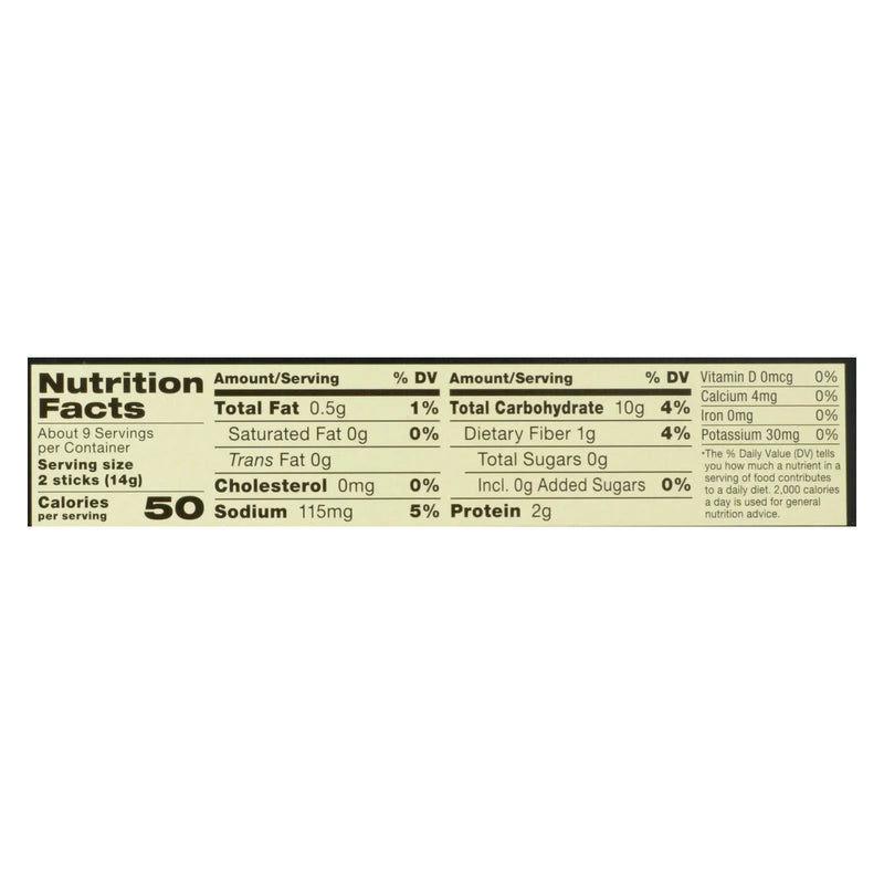 Alessi - Breadsticks - Garlic - Case Of 6 - 4.4 Ounce