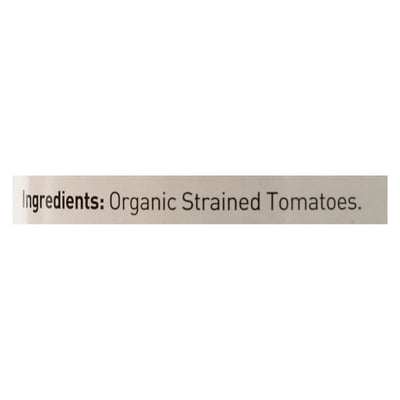 Bionaturae Tomatoes - Organic - Strained - 24 Ounce - Case Of 6