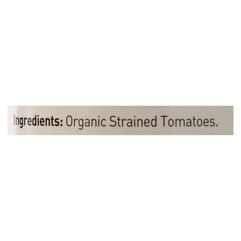 Bionaturae Tomatoes - Organic - Strained - 24 Ounce - Case Of 6