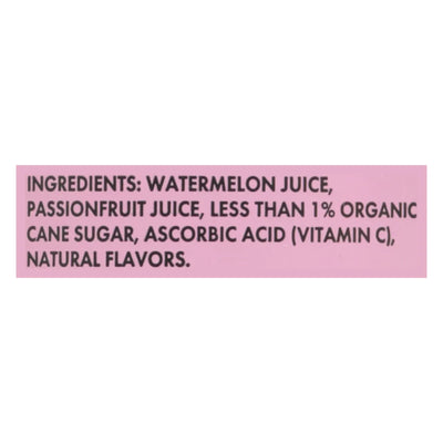 An image displaying Mela Water - Wtrmln Water Passionfrt - Case Of 12-16.9 Ounce by Mela Water