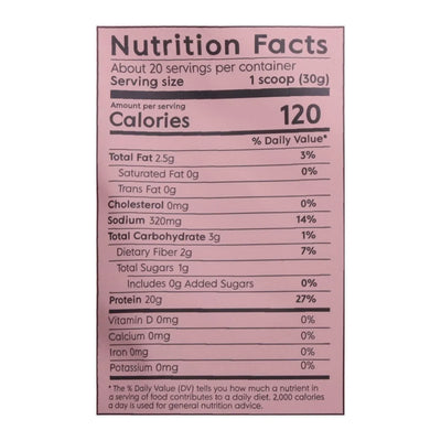 Truvani - Protein Organic Van Chai Plnt - 21.59 Ounce