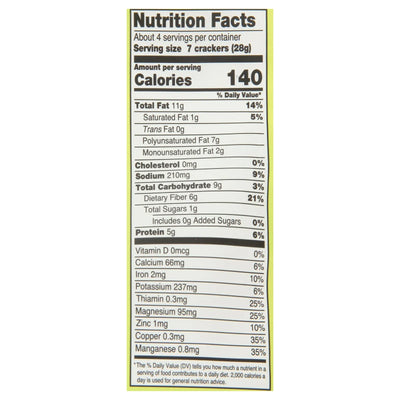 An image displaying Dr. In The Kitchen - Flkrs Crkr Organic Mltsd Spcy - Case Of 6-4 Ounce by Dr. In The Kitchen