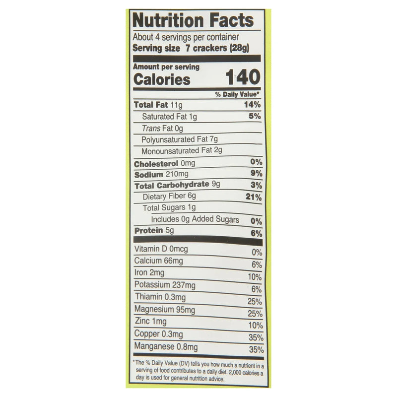 An image displaying Dr. In The Kitchen - Flkrs Crkr Organic Mltsd Spcy - Case Of 6-4 Ounce by Dr. In The Kitchen