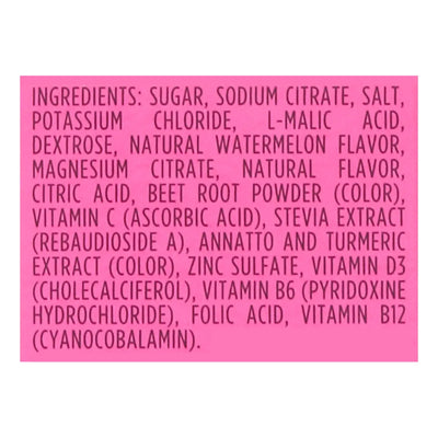 An image displaying Sos Hydration - Hydration Mix Watermelon - 8 Count by Sos Hydration