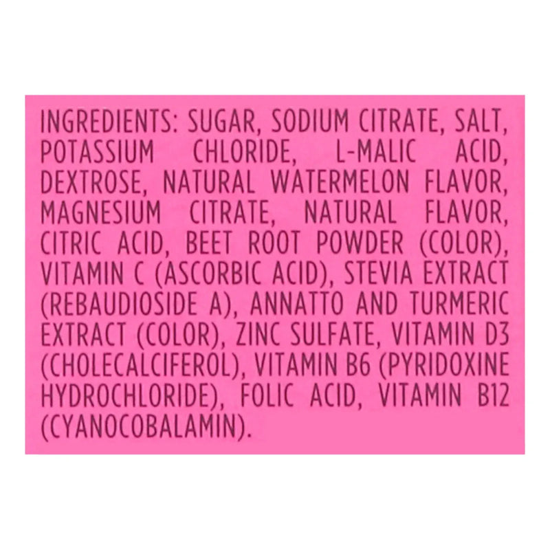 An image displaying Sos Hydration - Hydration Mix Watermelon - 8 Count by Sos Hydration