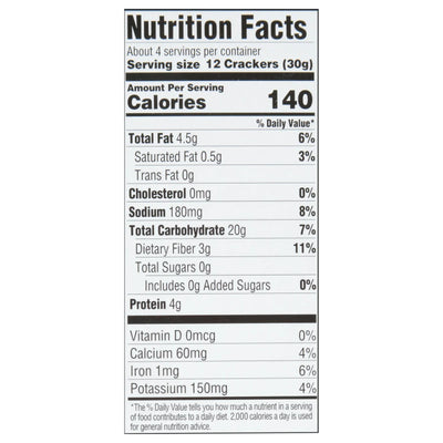 Mary's Gone Crackers - Cracker Organic Black Ppr - Case Of 6-4 Ounce