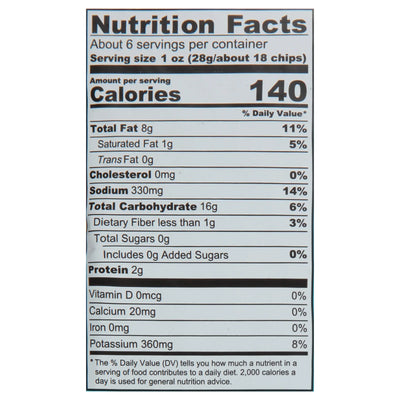 The Good Crisp Company - Pot Chp Crinkle Slt Vngr - Case Of 12-5.5 Ounce