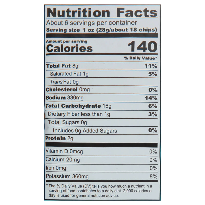 The Good Crisp Company - Pot Chp Crinkle Slt Vngr - Case Of 12-5.5 Ounce