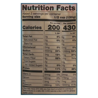 An image displaying Somos - Beans Rth Pinto & Black - Case Of 6-10 Ounce by Somos