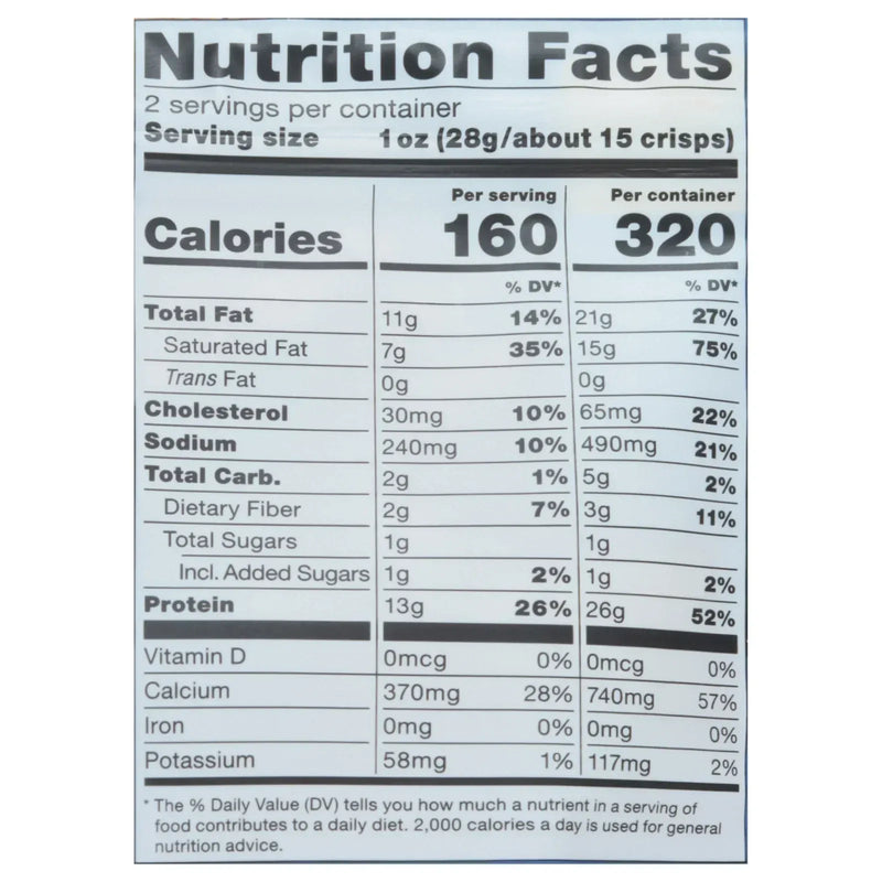 An image displaying Sonoma Creamery - Crisps Pizza Tomato Basil - Case Of 6-2 Ounce by Sonoma Creamery