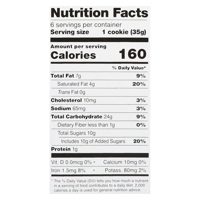 Schar - Cookies Soft Bkd Dbl Choc - Cs Of 6-7.4 Oz