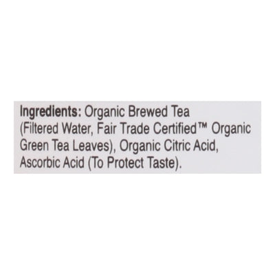 Just Ice Tea - Tea Organic Original Grn - Case Of 12-16 Ounce