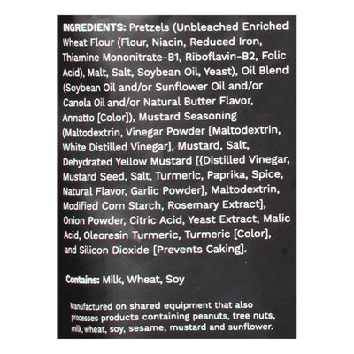 An image displaying Pop Daddy - Pretzel Sticks Yllw Mstrd - Cs Of 12-7.5 Oz by Pop Daddy