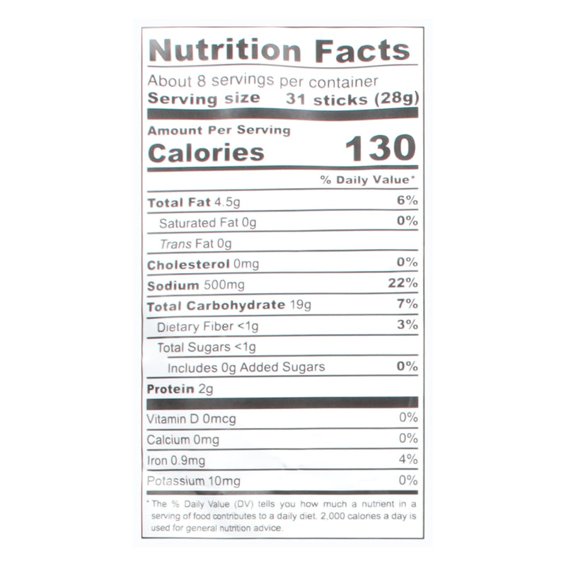 An image displaying Pop Daddy - Pretzel Sticks Yllw Mstrd - Cs Of 12-7.5 Oz by Pop Daddy