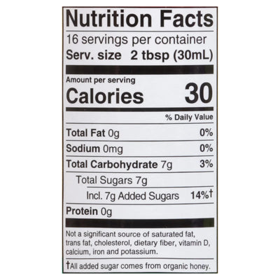Bragg - Acv Organic Honey Cayenne - Case Of 12-16 Ounce