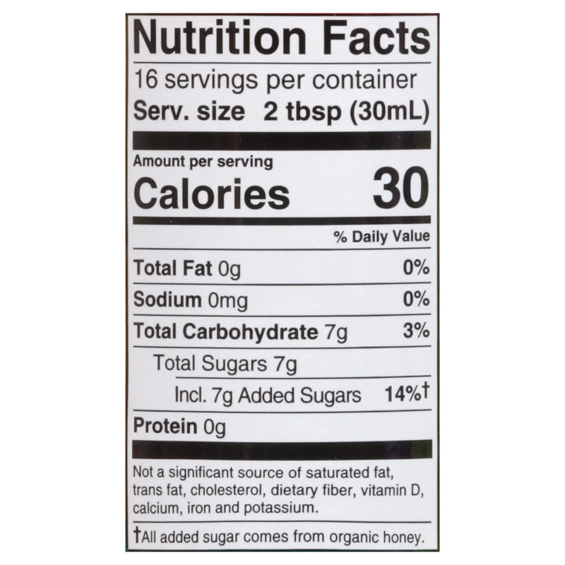 Bragg - Acv Organic Honey Cayenne - Case Of 12-16 Ounce