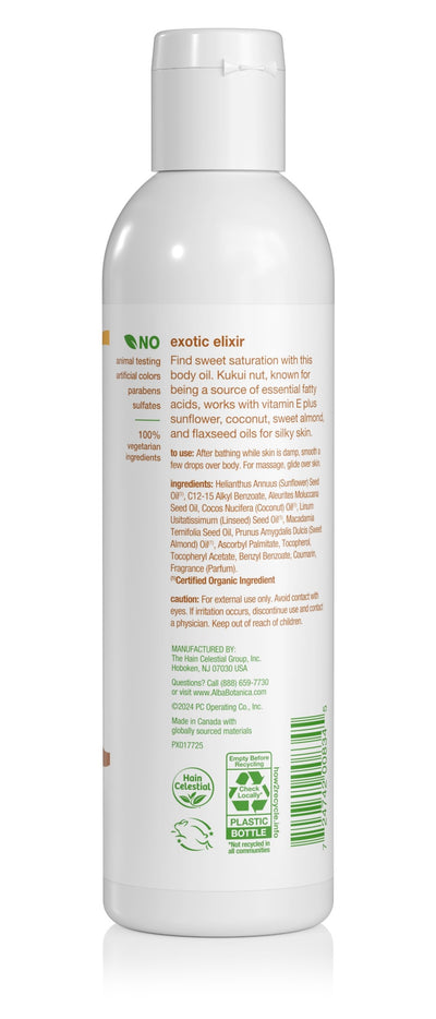 Alba Botanica - Intense Hydration Body Oil - 8.5 Fl Oz