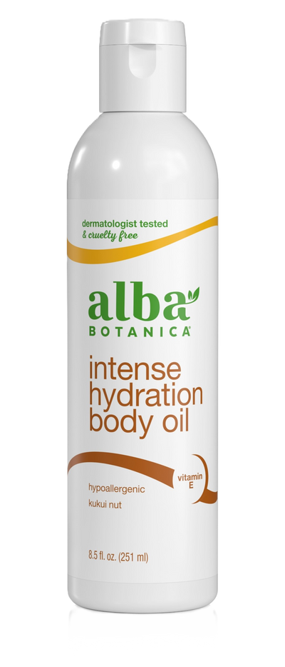 An image displaying Alba Botanica - Intense Hydration Body Oil - 8.5 Fl Oz by Alba Botanica