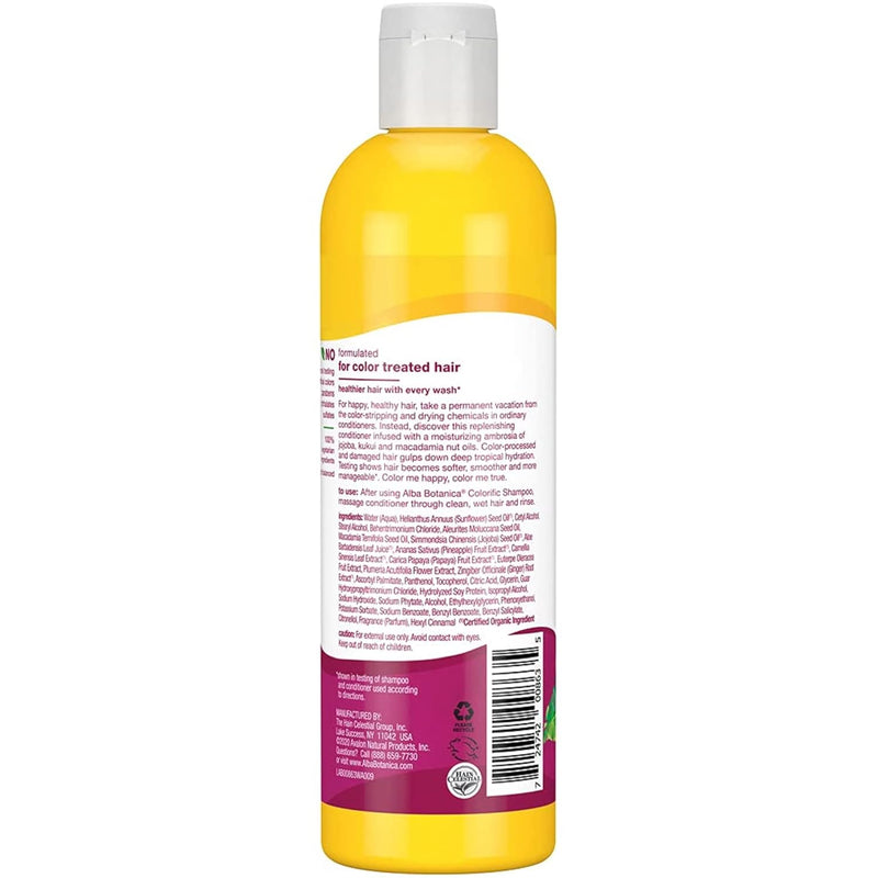 Alba Botanica - Colorific Conditioner - Plumeria - 12 Fl Oz
