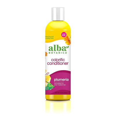 Alba Botanica - Colorific Conditioner - Plumeria - 12 Fl Oz