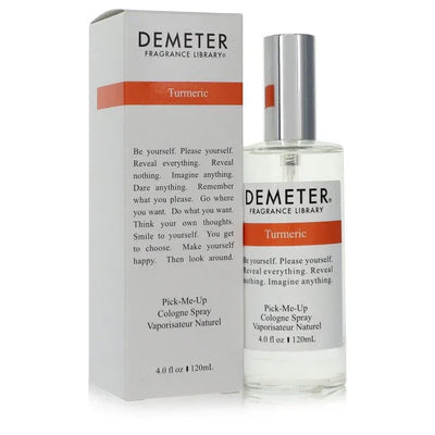 An image displaying Demeter Turmeric by Demeter Cologne Spray 4 oz for Men by Demeter