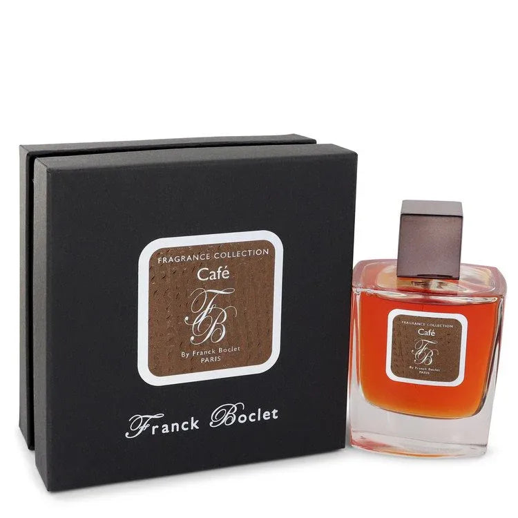 An image displaying Franck Boclet Cafe by Franck Boclet Eau De Parfum Spray 3.3 oz for Women by Franck Boclet