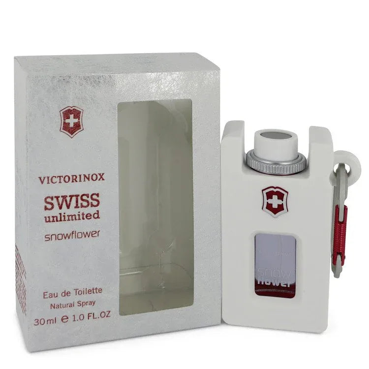 An image displaying Swiss Unlimited Snowflower by Victorinox Eau De Toilette Spray 1 oz for Women by Victorinox
