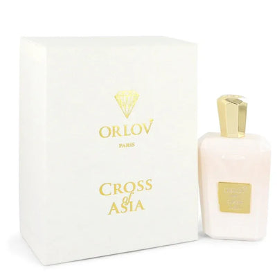An image displaying Cross of Asia by Orlov Paris Eau De Parfum Spray 2.5 oz for Women by Orlov Paris