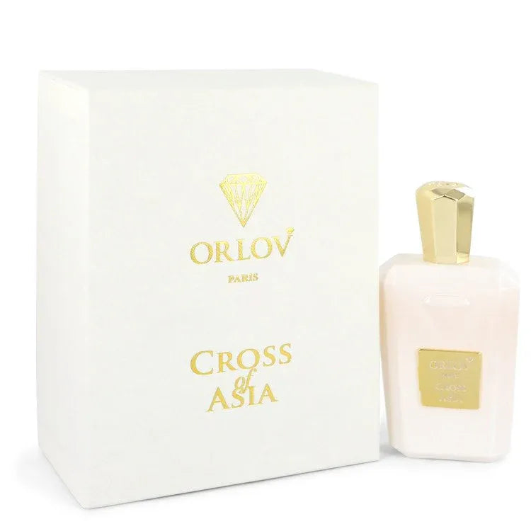 An image displaying Cross of Asia by Orlov Paris Eau De Parfum Spray 2.5 oz for Women by Orlov Paris