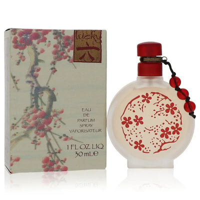 An image displaying Lucky Number 6 by Liz Claiborne Eau De Parfum Spray 1 oz for Women by Liz Claiborne