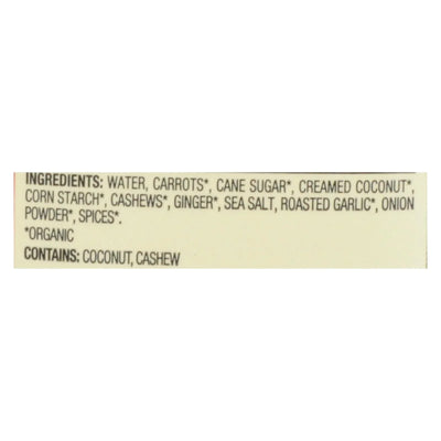 Pacific Natural Foods Carrot Ginger Soup - Organic Cashew - Case Of 12 - 32 Ounce.