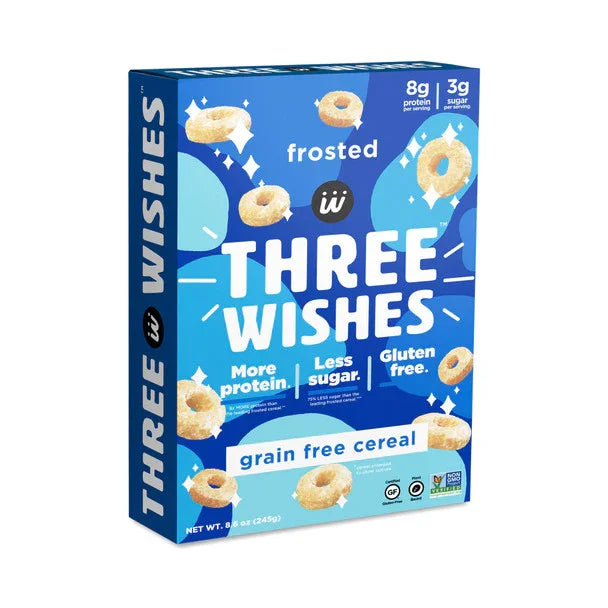 Three Wishes - Cereal Frosted Gluten Free - Case Of 6-8.6 Ounce