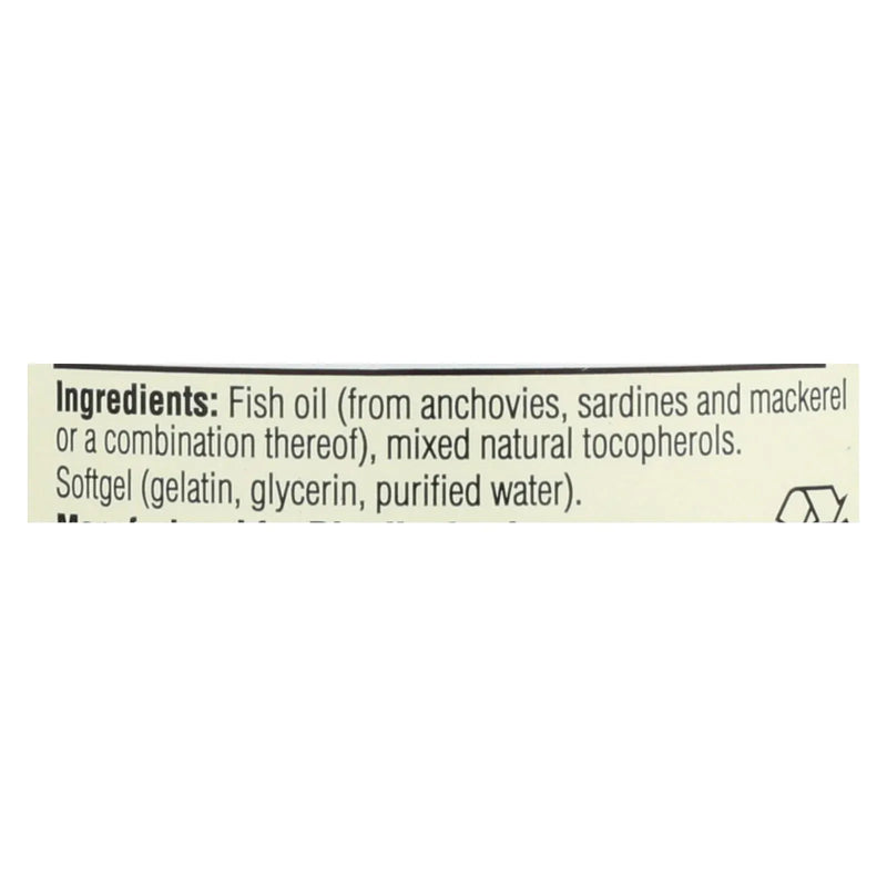 An image displaying Spectrum Essentials Omega-3 Fish Oil Dietary Supplement - 1 Each - 100 Cap by Spectrum Essentials