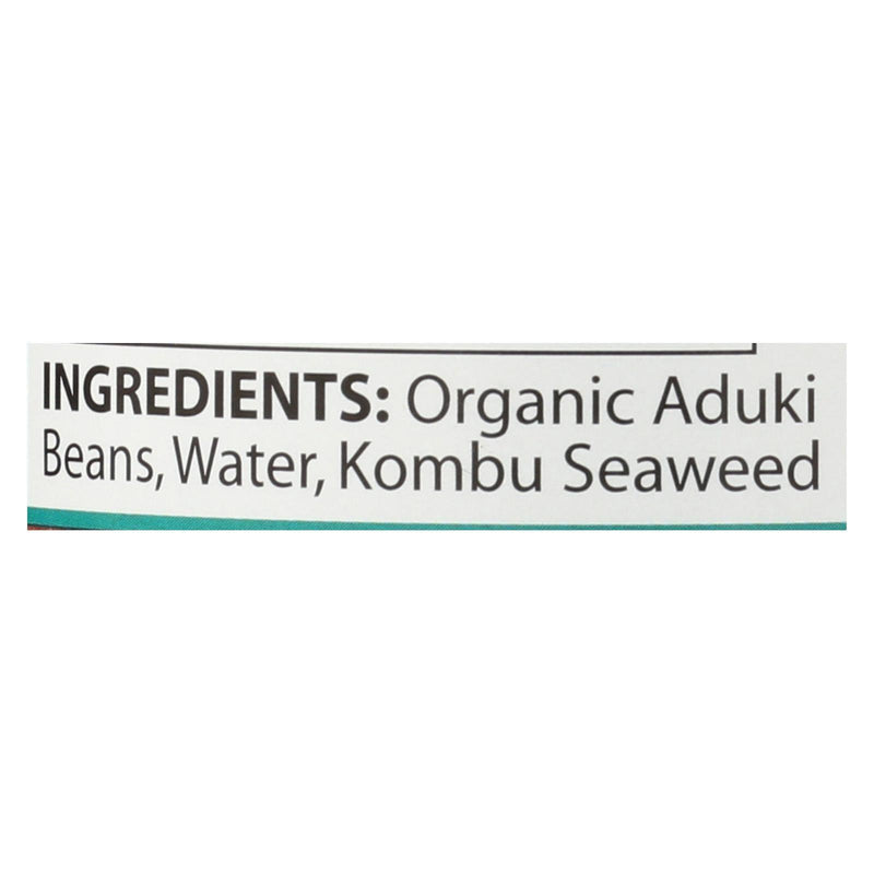 Eden Foods Organic Aduki Beans - Case Of 12 - 15 Oz. - Orca Market