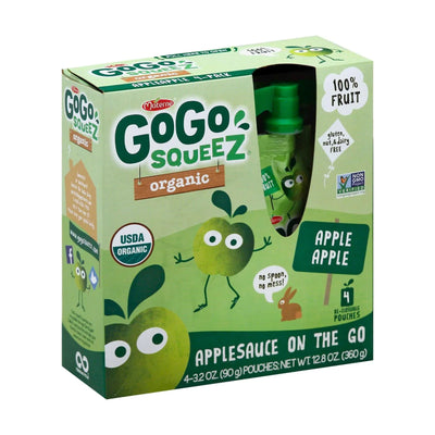 Gogo Squeeze Sauce - Apple - Case Of 12 - 3.2 Ounce.