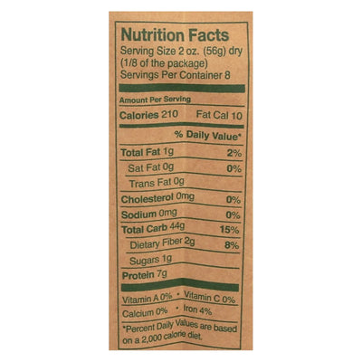 An image displaying Montebello Organic Pasta - Spaghetti - Case Of 12 - 1 Lb. by Montebello