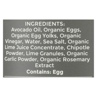 Primal Kitchen Chipotle Lime Mayo - Avocado Oil - Case Of 6 - 12 Oz. - Orca Market