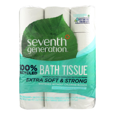 An image displaying Seventh Generation - Bath Tissue 2 Ply 240 Ct - Case Of 2 - 24 Ct by Seven Generation®