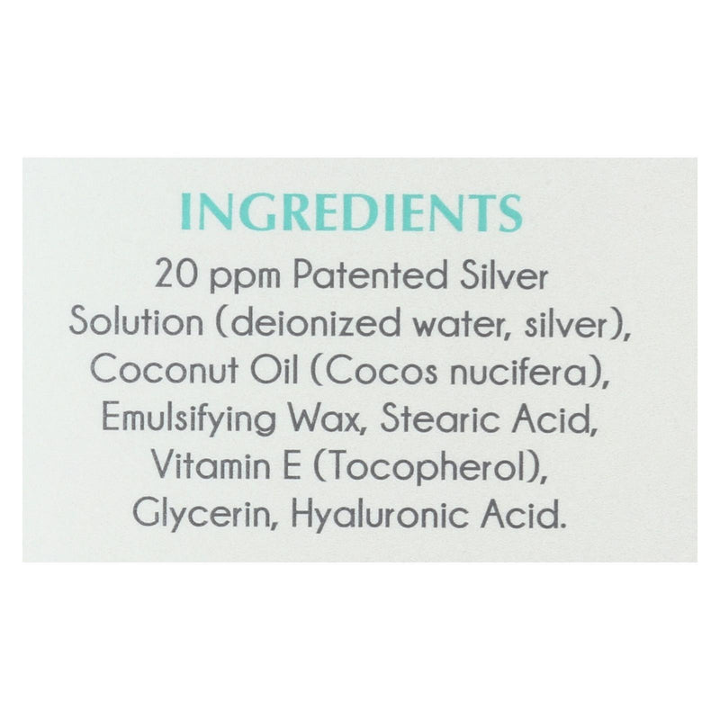 Silver Biotics Skin Cream - 1 Each - 3.4 Oz - Orca Market