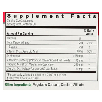 An image displaying Nature's Answer Ut Answer Dietary Supplement - 1 Each - 90 Vcap by Nature's Answer