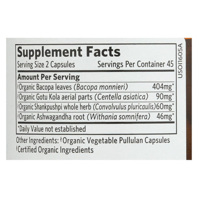 An image displaying Organic India Usa Whole Herb Supplement - 1 Each - 90 Vcap by Organic India